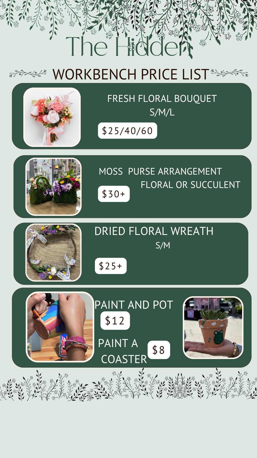 Events & Workshops | THE HIDDEN